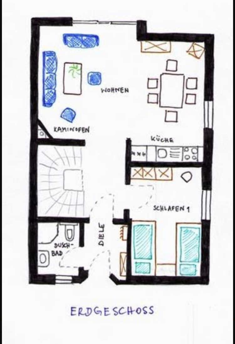 Komfortables Reetdachferienhaus Hasel 1 Puddemin Bagian luar foto